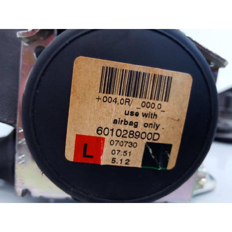 Recambio de cinturon seguridad delantero izquierdo para mini mini (r56) cooper d referencia OEM IAM 601028900D 070730 E1-B4-31-2