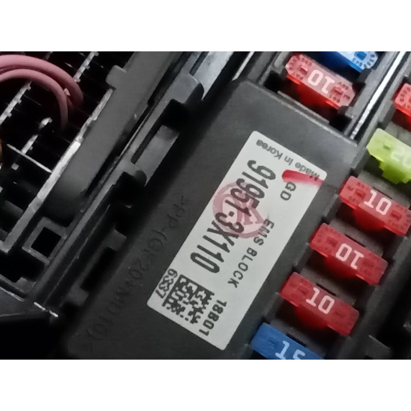 Recambio de caja reles / fusibles para kia carens ( ) concep referencia OEM IAM 919513X110  