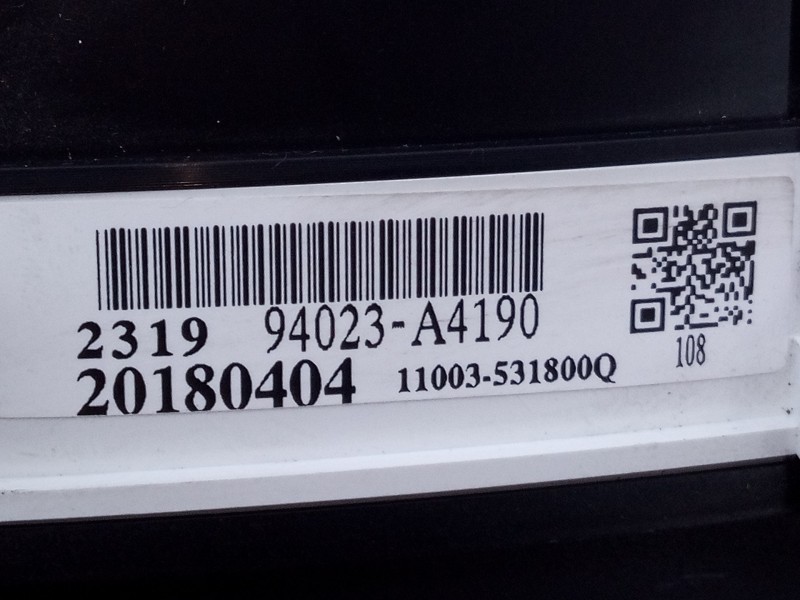 Recambio de cuadro instrumentos para kia carens ( ) concep referencia OEM IAM 94023A4190  E3-A3-23-2