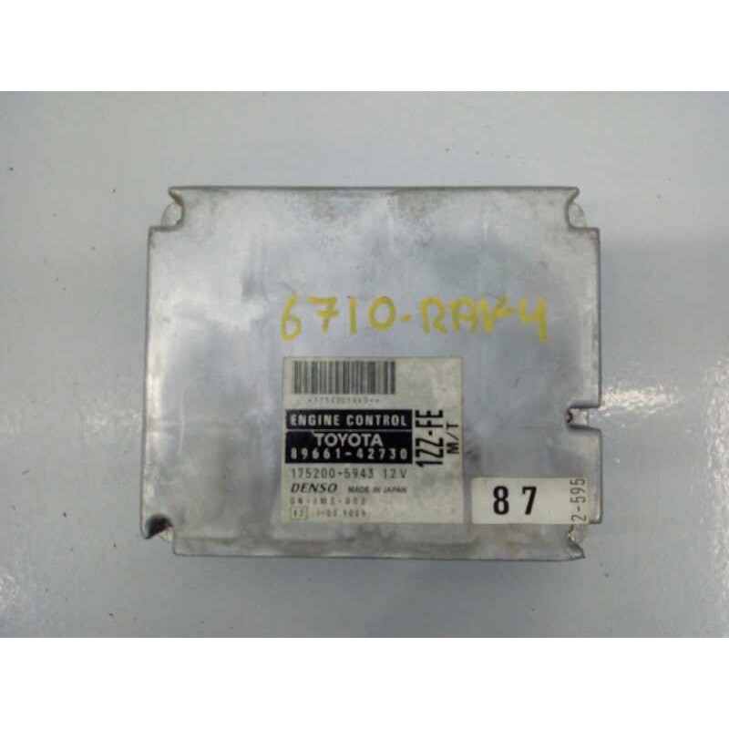 Recambio de centralita motor uce para toyota rav 4 (a2) 1.8 luna referencia OEM IAM 8966142730 1752005943 E3-B2-19-2