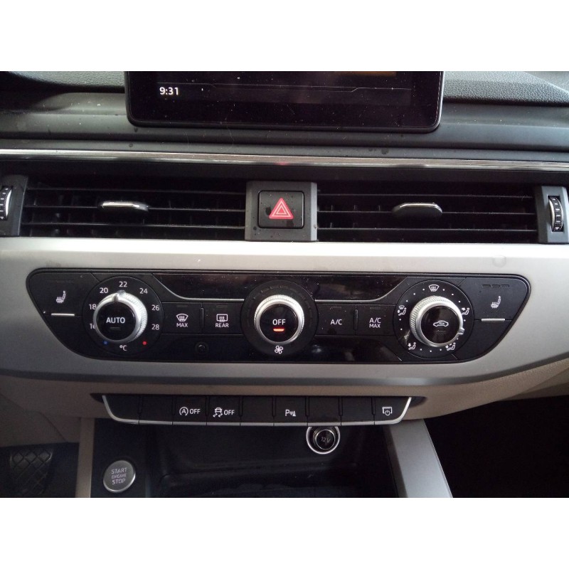 Recambio de mando climatizador para audi a4 berlina (8w2) sport edition referencia OEM IAM 8W0820043BG  E2-A1-5-2