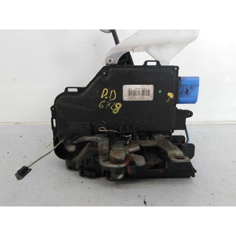 Recambio de cerradura puerta delantera derecha para volkswagen caddy ka/kb (2k) maxi furg. referencia OEM IAM 3D2837016J  E1-B6-