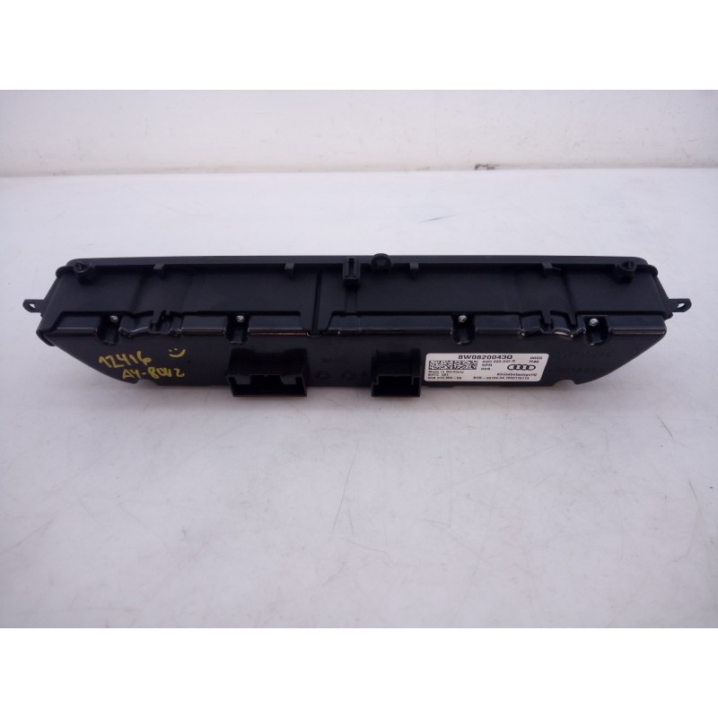 Recambio de mando climatizador para audi a4 berlina (8w2) sport edition referencia OEM IAM 8W0820043BG  E2-A1-5-2