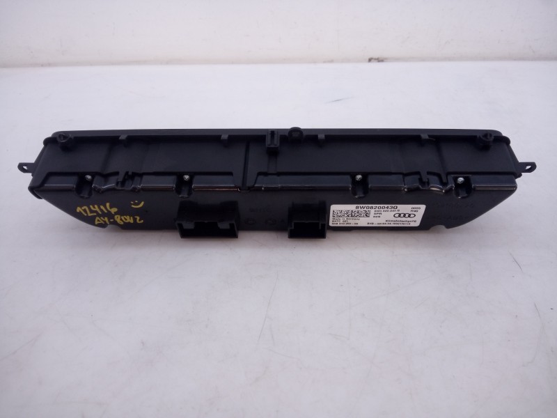 Recambio de mando climatizador para audi a4 berlina (8w2) sport edition referencia OEM IAM 8W0820043BG  E2-A1-5-2