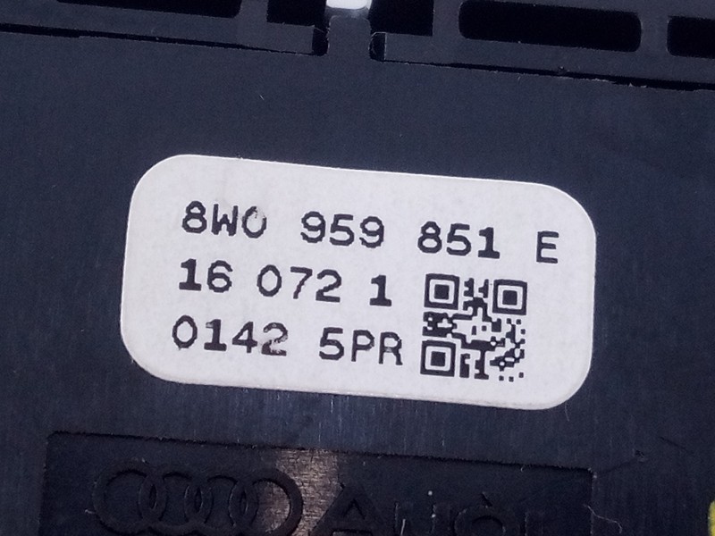 Recambio de mando elevalunas delantero izquierdo para audi a4 berlina (8w2) sport edition referencia OEM IAM 8W0959851E  E2-A1-5