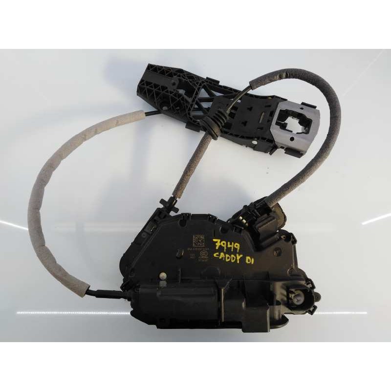 Recambio de cerradura puerta delantera izquierda para volkswagen caddy furgón/kombi furgón bmt referencia OEM IAM 5TB837015B  E1