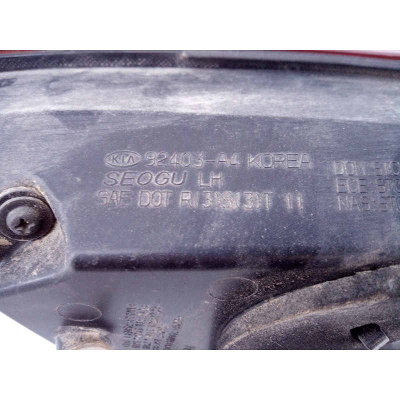 Recambio de piloto trasero izquierdo porton para kia carens ( ) concep referencia OEM IAM 92403A4  E2-B5-43-2