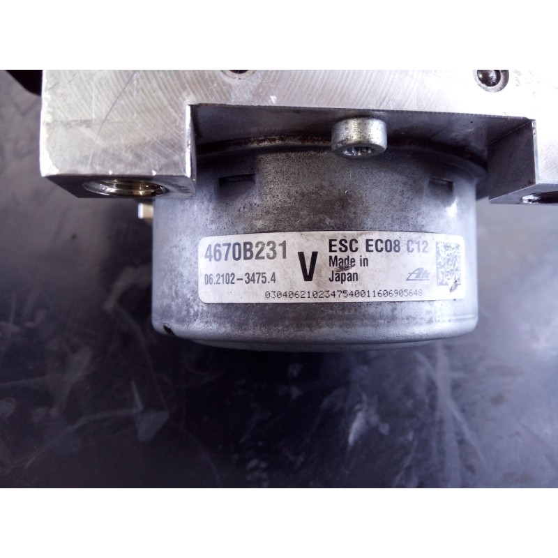 Recambio de abs para mitsubishi outlander (gf0) motion 2wd referencia OEM IAM 4670B231  P3-B8-28-4