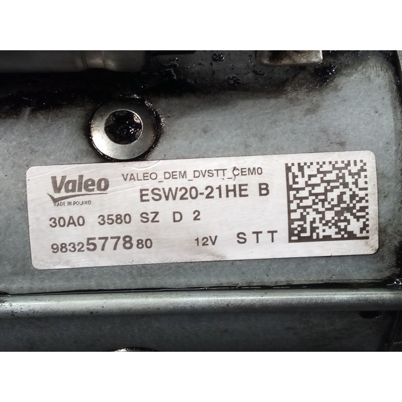 Recambio de motor arranque para opel combo life edition referencia OEM IAM 9832577880  P3-A7-5-2