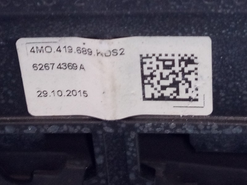 Recambio de volante para audi a4 berlina (8w2) sport edition referencia OEM IAM 4M0419689  E1-B6-51-2