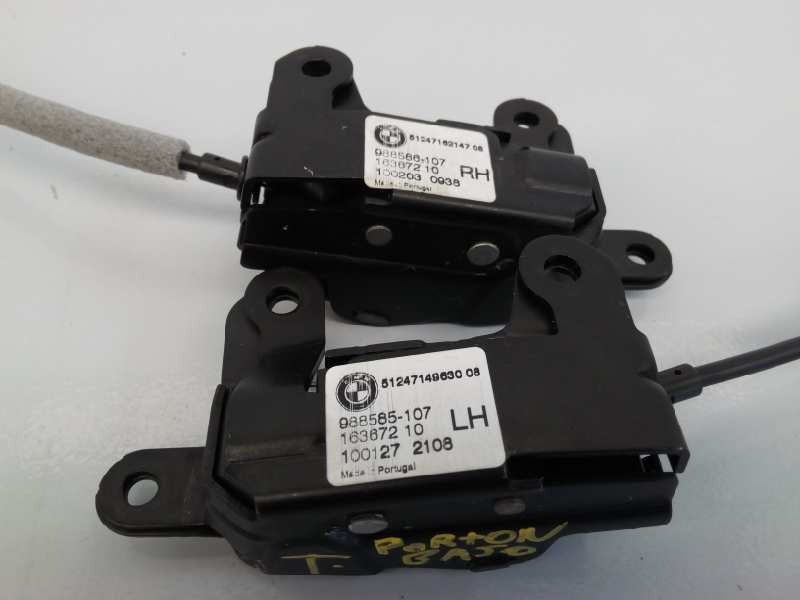 Recambio de cerradura maletero / porton para bmw x5 (e70) xdrive30d referencia OEM IAM 988585107 988585107 E1-A3-4-1