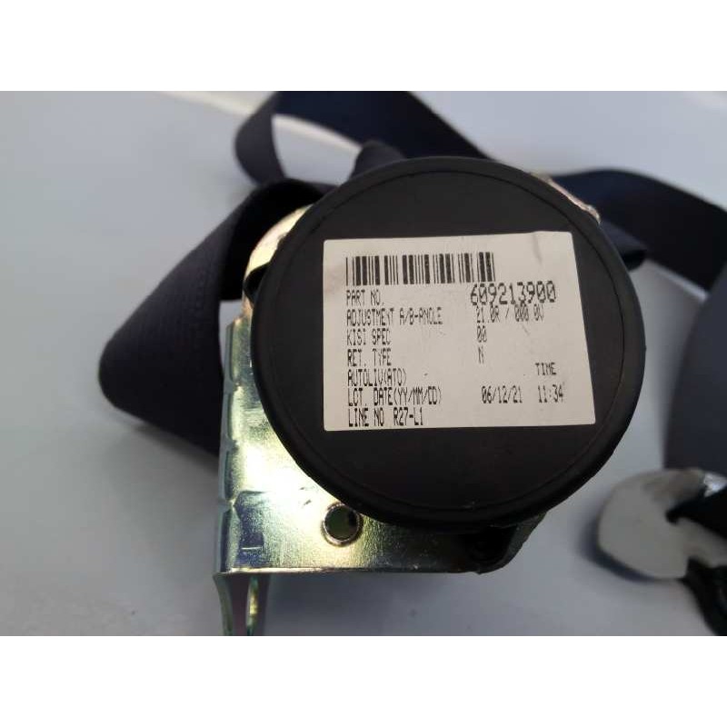 Recambio de cinturon seguridad trasero izquierdo para mitsubishi outlander (cw0) 2.0 di-d intense referencia OEM IAM 609213900 6