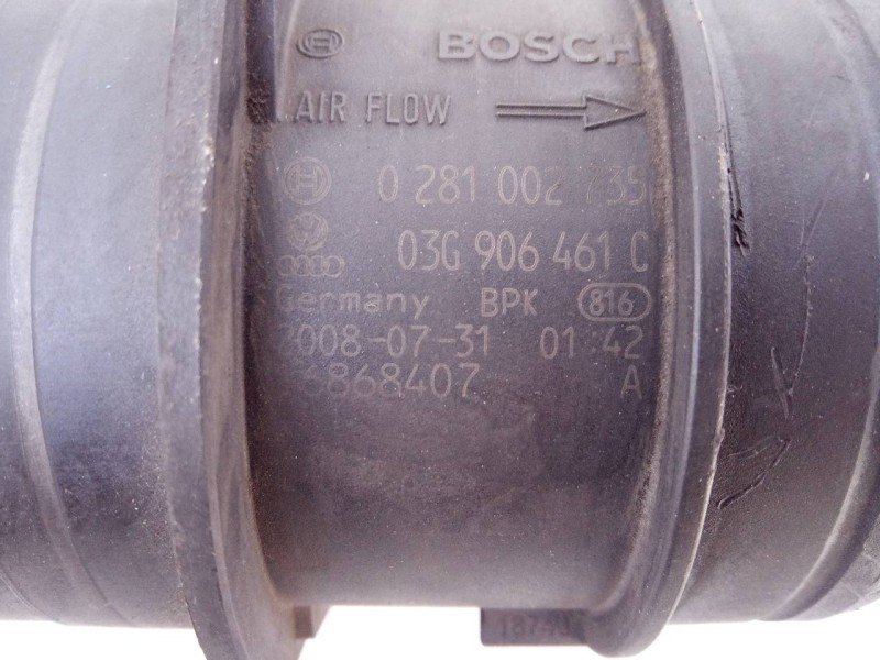 Recambio de caudalimetro para audi a4 ber. (b8) básico referencia OEM IAM 03G906461C  E2-A1-25-3