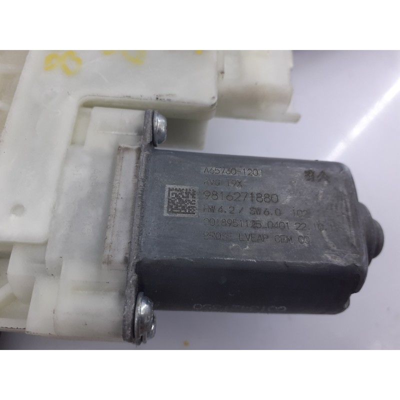 Recambio de elevalunas delantero izquierdo para peugeot 308 active referencia OEM IAM 9816271880  E1-A1-36-1