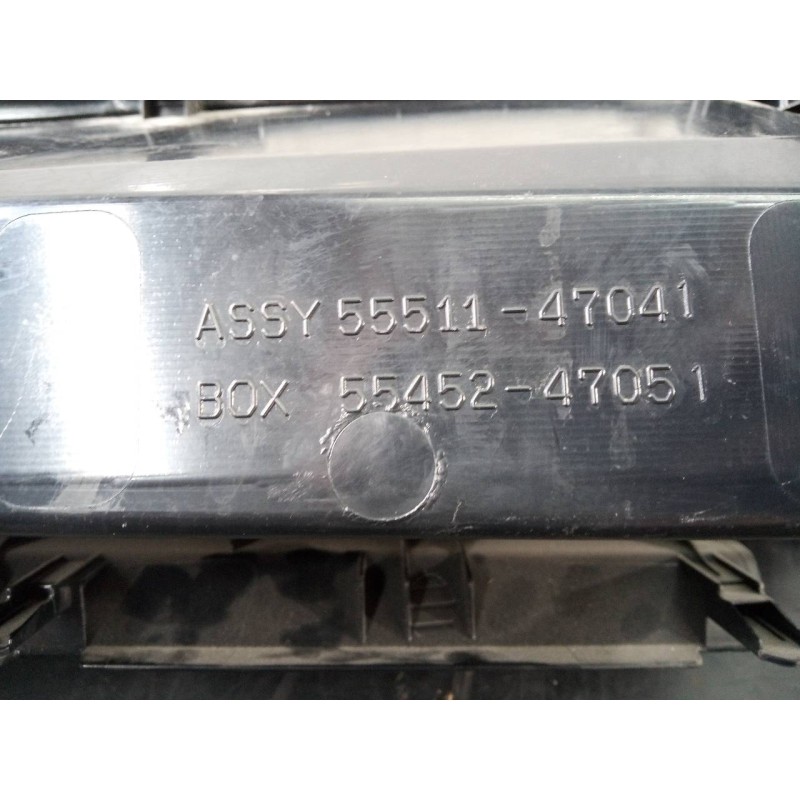 Recambio de guantera para toyota prius (nhw30) advance referencia OEM IAM 5551147041 5545247051 P2-A2-4