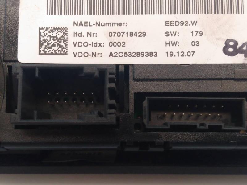 Recambio de mando climatizador para bmw serie 3 berlina (e90) 320d referencia OEM IAM 641916298301  E3-A2-4-3