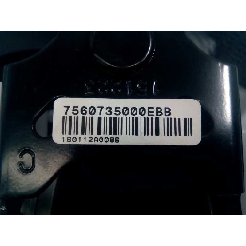 Recambio de cinturon seguridad trasero derecho para ssangyong tivoli premium 4x4 referencia OEM IAM 7560735000EBB  E1-B3-3-2