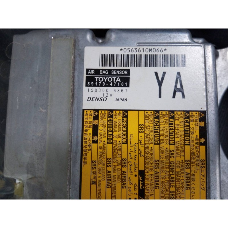 Recambio de kit airbag para toyota prius (nhw30) advance referencia OEM IAM 8917047101 1503006361 