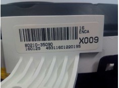 Recambio de cuadro instrumentos para ssangyong tivoli premium 4x4 referencia OEM IAM 8021035090 160125 E1-B3-3-2 2