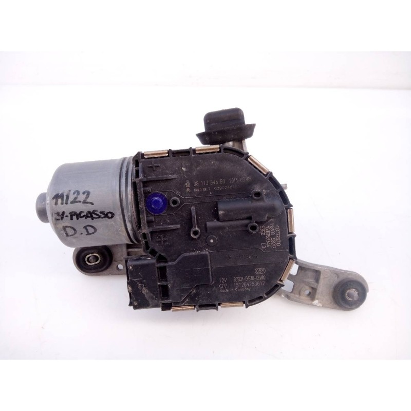 Recambio de motor limpia delantero para citroën c4 grand picasso attraction referencia OEM IAM 9811384680 151264253612 E1-A4-52-