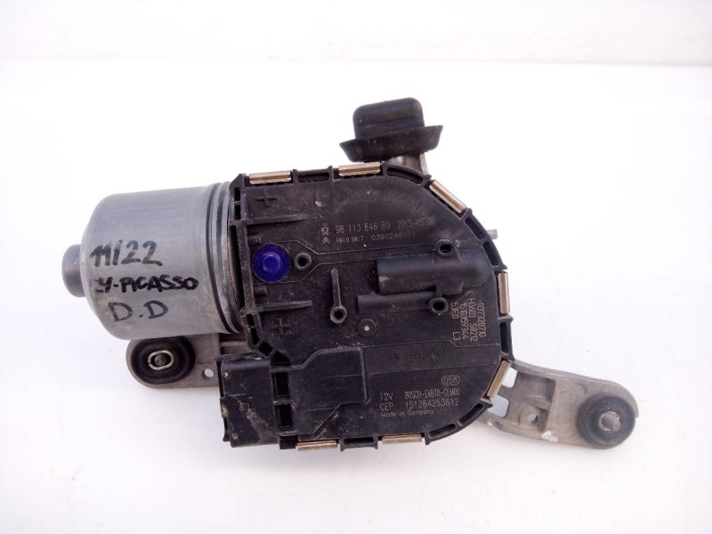 Recambio de motor limpia delantero para citroën c4 grand picasso attraction referencia OEM IAM 9811384680 151264253612 E1-A4-52-