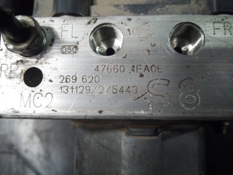 Recambio de abs para nissan qashqai (j11) acenta referencia OEM IAM 476604FA0E 269620 P3-B8-28-1