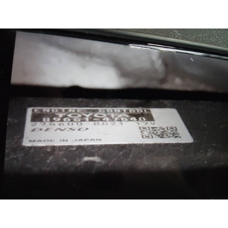 Recambio de centralita motor uce para toyota prius (nhw30) advance referencia OEM IAM 8966147540 2756000021 