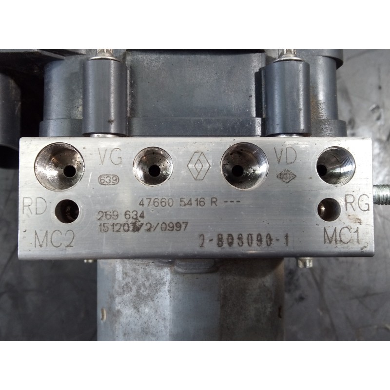 Recambio de abs para renault kangoo z.e. maxi 5-sitzer referencia OEM IAM 476605416R 2265106516 P3-B9-19-3