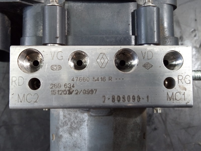 Recambio de abs para renault kangoo z.e. maxi 5-sitzer referencia OEM IAM 476605416R 2265106516 P3-B9-19-3