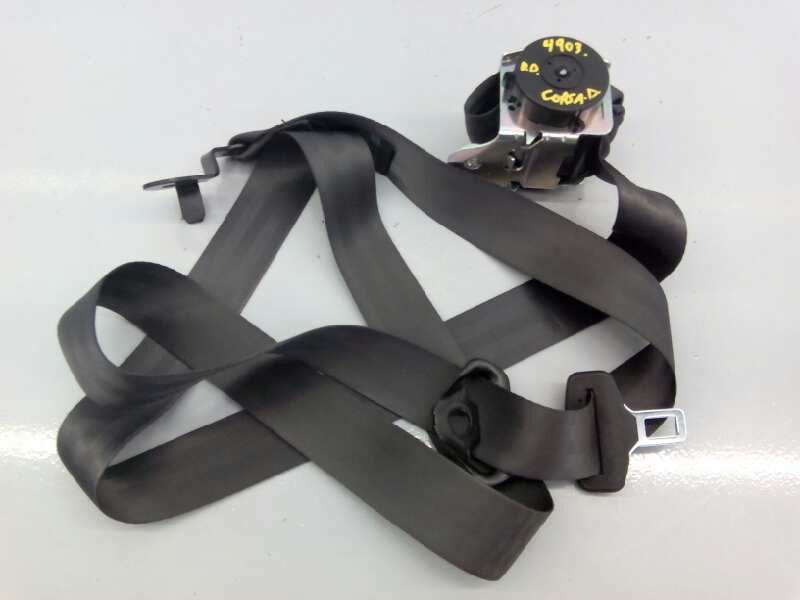 Recambio de cinturon seguridad delantero derecho para opel corsa d cosmo referencia OEM IAM 607706800H  E2-B6-24-2