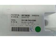 Recambio de cuadro instrumentos para peugeot 308 active referencia OEM IAM 9807588280  E1-A4-19-1 2