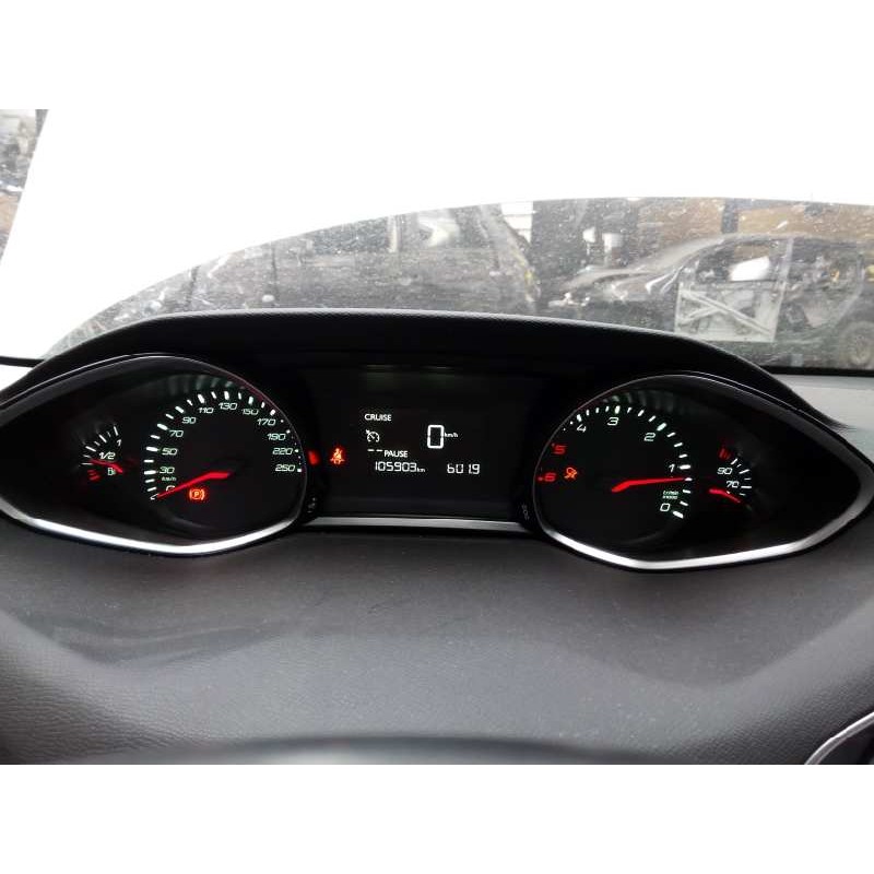 Recambio de cuadro instrumentos para peugeot 308 active referencia OEM IAM 9807588280  E1-A4-19-1