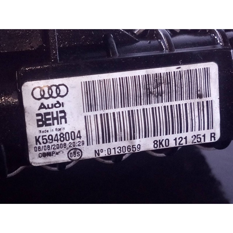Recambio de radiador agua para audi a4 ber. (b8) básico referencia OEM IAM 8K0121251R  P2-A6-2