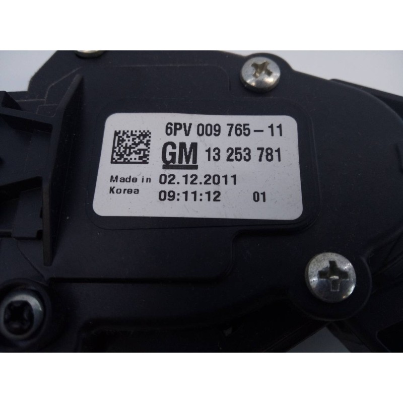 Recambio de pedal acelerador para chevrolet orlando lt+ referencia OEM IAM 13253781  E3-A5-13-4