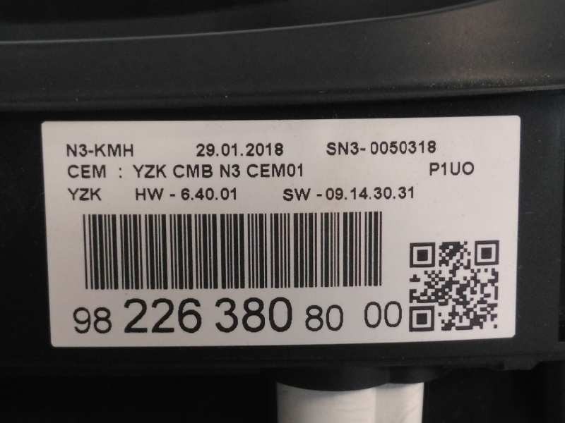 Recambio de cuadro instrumentos para opel grandland x excellence referencia OEM IAM 9822638080  E3-A5-28-4