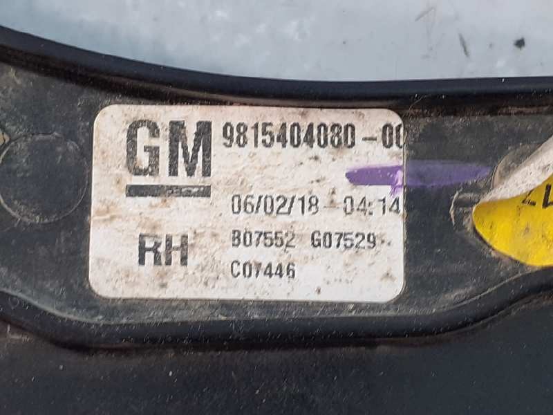 Recambio de elevalunas delantero derecho para opel grandland x excellence referencia OEM IAM 9815404080  E2-B6-5-1