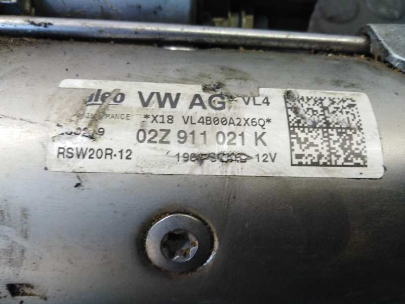 Recambio de motor arranque para seat arona fr referencia OEM IAM 02Z911021K 02Z911021K P3-A7- 24-1