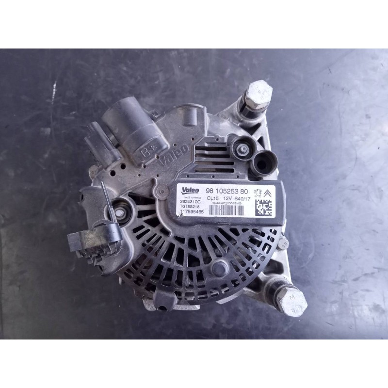 Recambio de alternador para peugeot 3008 gt line referencia OEM IAM 9810525380 2624310C P3-A5-24-2