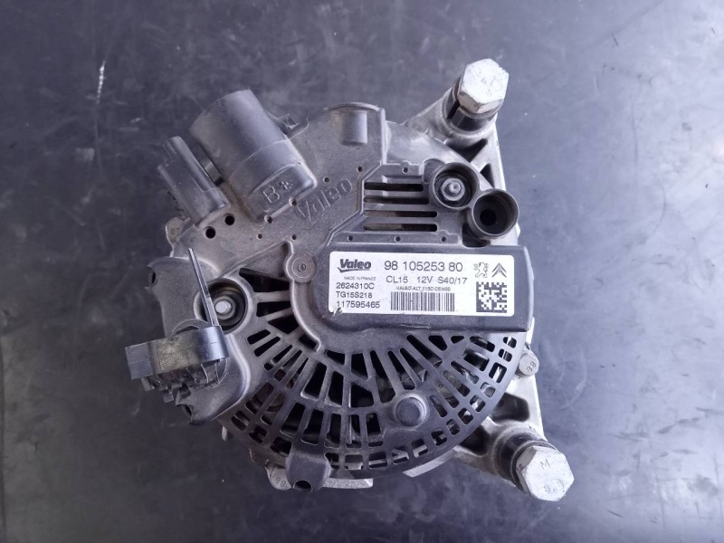 Recambio de alternador para peugeot 3008 gt line referencia OEM IAM 9810525380 2624310C P3-A5-24-2