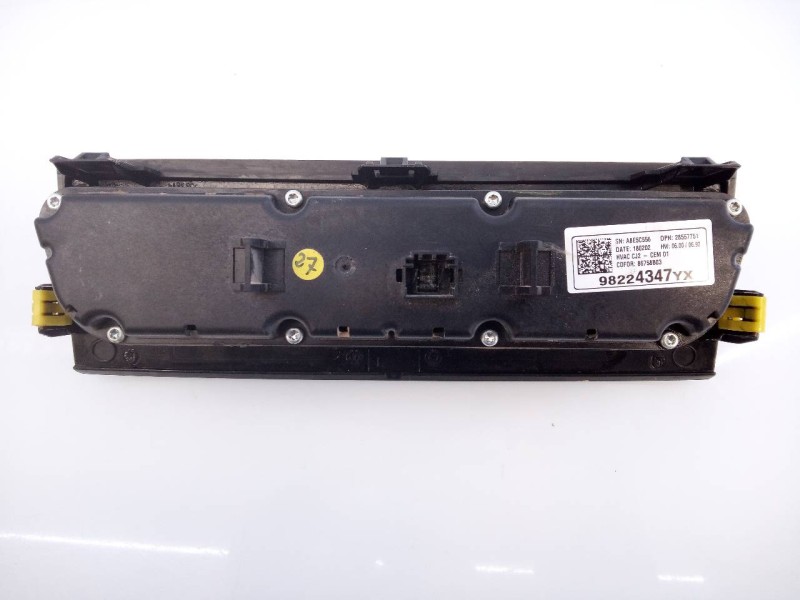 Recambio de mando climatizador para opel grandland x excellence referencia OEM IAM 98224347YX 86758B03 E3-A5-18-4