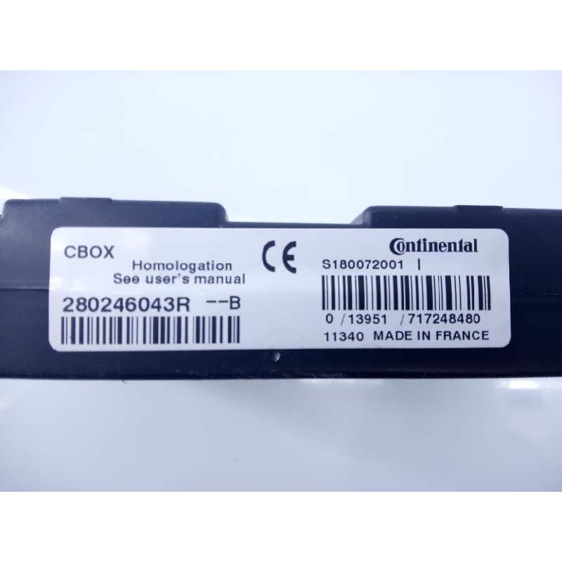 Recambio de modulo electronico para renault clio iii expression referencia OEM IAM 280246043R S180072001 E2-A1-44-1
