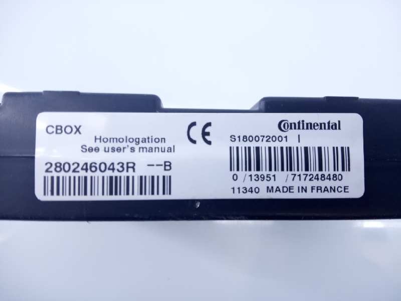 Recambio de modulo electronico para renault clio iii expression referencia OEM IAM 280246043R S180072001 E2-A1-44-1