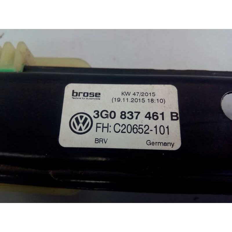 Recambio de elevalunas delantero izquierdo para volkswagen passat lim. (3g2) advance bmt referencia OEM IAM 3G0837461B  E1-B6-6-