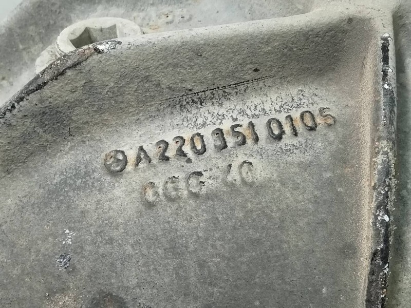 Recambio de diferencial trasero para mercedes-benz clase s (w220) berlina 400 cdi (220.028) referencia OEM IAM A2203510105  P1-A