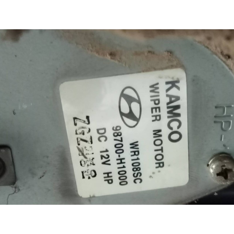 Recambio de motor limpia trasero para hyundai terracan (hp) 2.9 crdi cat referencia OEM IAM 98700H1000  