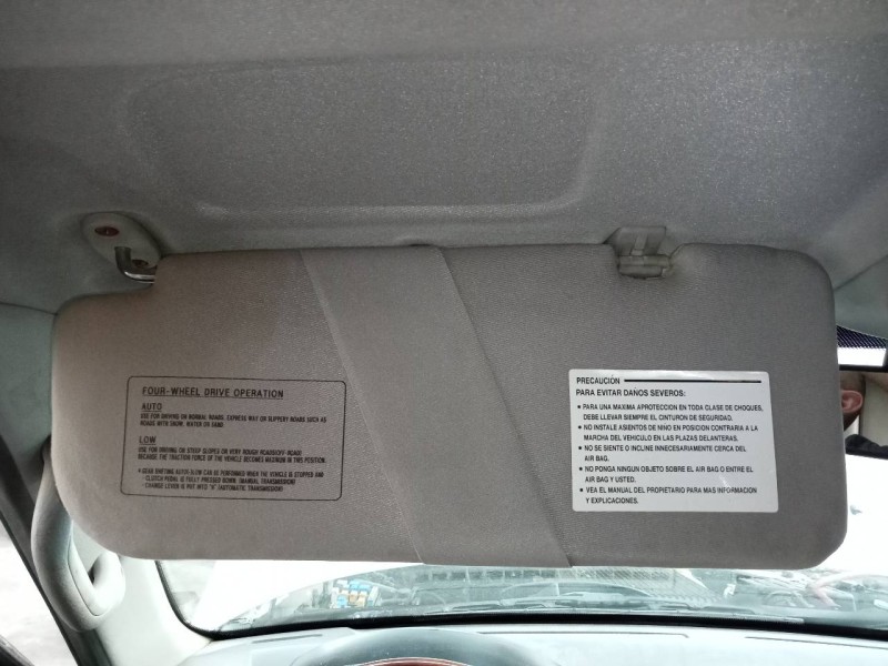 Recambio de parasol izquierdo para hyundai terracan (hp) 2.9 crdi cat referencia OEM IAM   