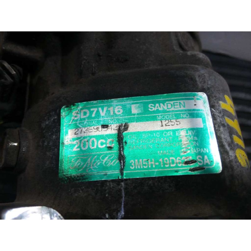 Recambio de compresor aire acondicionado para ford focus lim. (cb4) trend referencia OEM IAM 3M5H19D620SA SD7V16 P3-A2-8-2
