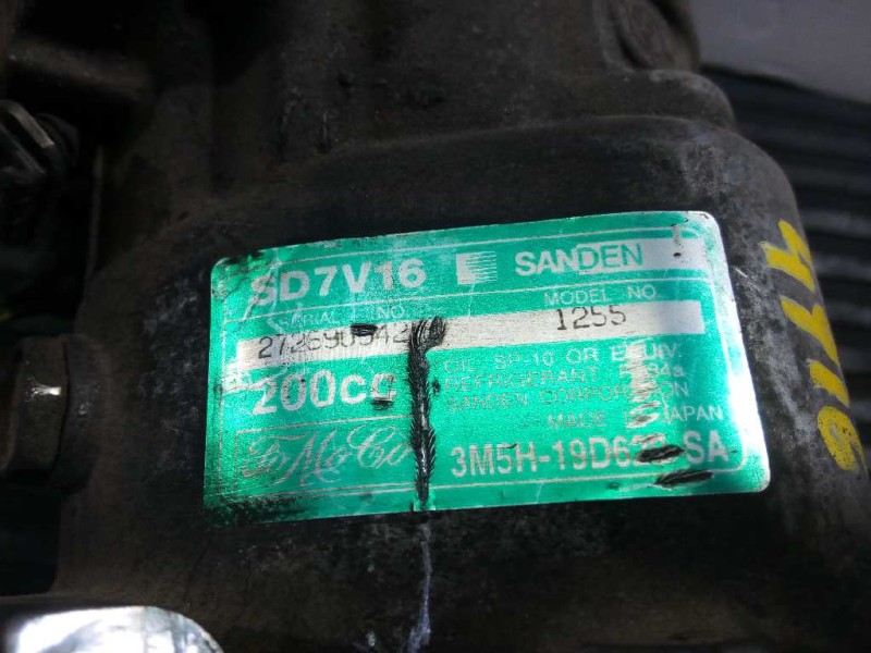 Recambio de compresor aire acondicionado para ford focus lim. (cb4) trend referencia OEM IAM 3M5H19D620SA SD7V16 P3-A2-8-2