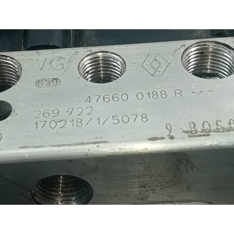 Recambio de abs para renault clio iv dynamique referencia OEM IAM 476600188R  P3-B9-12-2