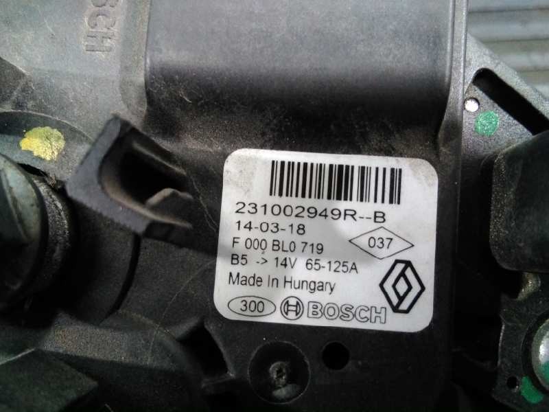 Recambio de alternador para dacia dokker ambiance referencia OEM IAM 231002949R  P3-A4-4-4